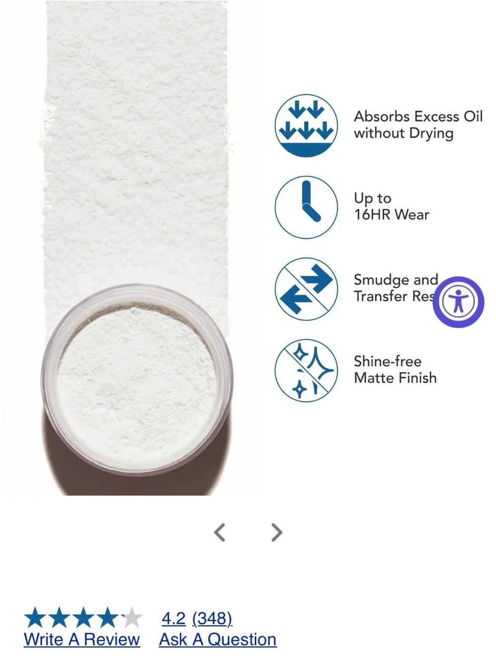 Dermablend Loose Setting Powder - Professional Finishing Powder in Original